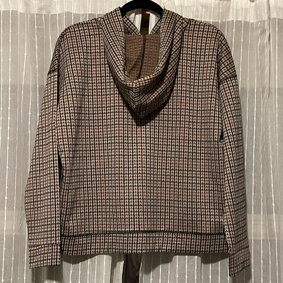 Tan Relaxed Fit Hoodie - Picture 2 of 3